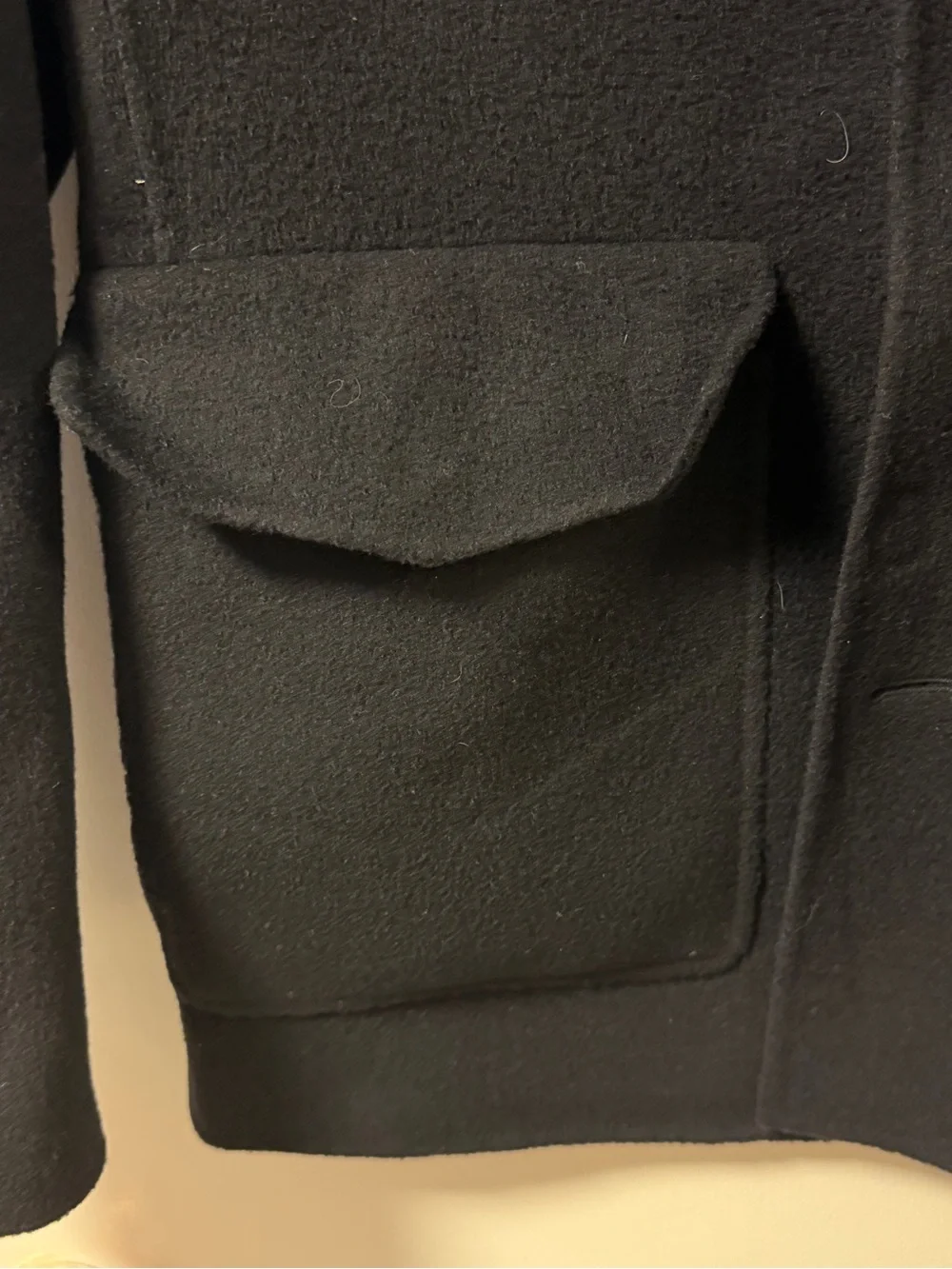 Vince Men's Military Field Jacket in Navy